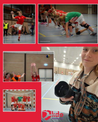 Uitgelicht: onze eigen (handbal)fotograaf Katie 